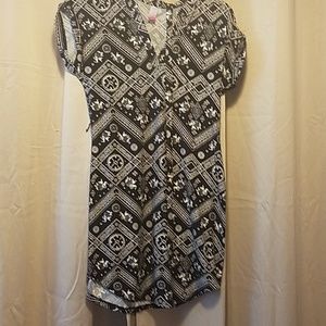 Elephant pattern tunic